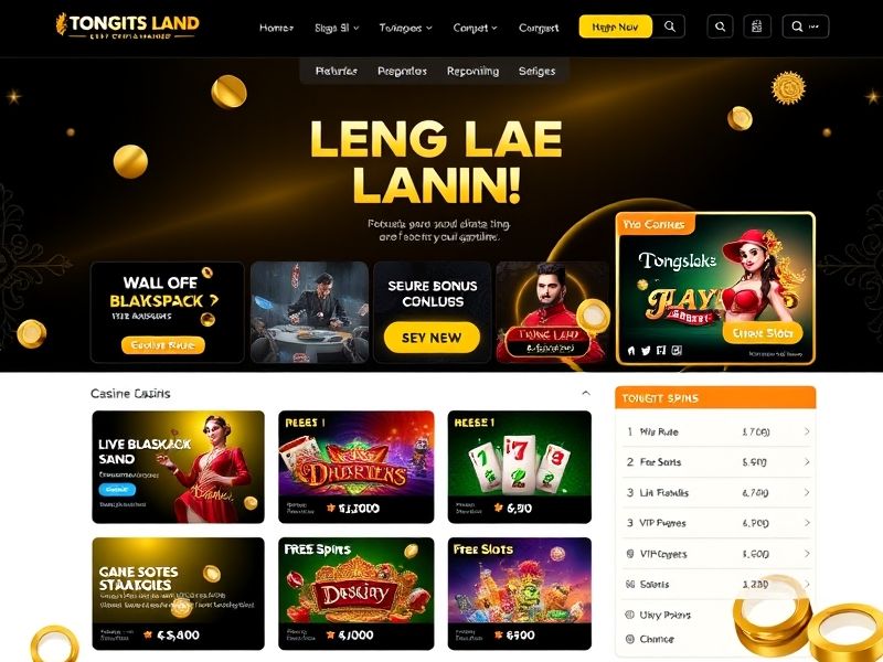 Welcome to Tongits Land – your premier online gambling destination for casino games, live dealers, and real-time betting. Experience secure, high-stakes gaming with exclusive bonuses and 24/7 support tailored for South Asian players.